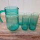 Carafe avec 5 verres à eau