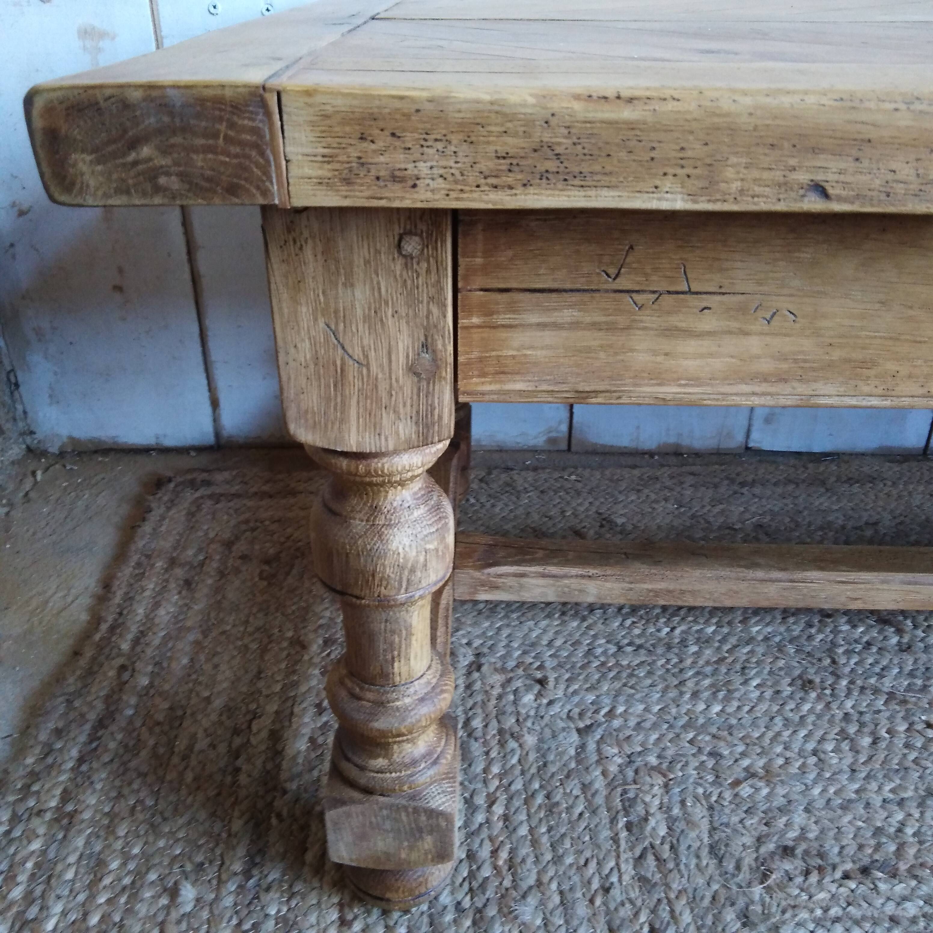Table basse de ferme