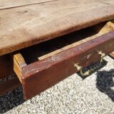Old cherry farm table