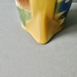 Poet Laval slip pitcher with bird and swan decor