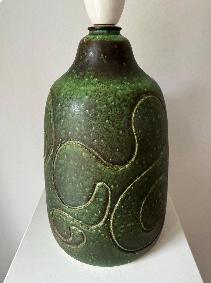 Vintage Danish table lamp by Birthe Sahl, 1970s