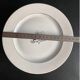 6 dessert plates in Limoges porcelain - Manufacture A. Vignaud