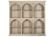 Wood shelf 204x38x196 natural