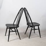 Black Quaker Chair by L. Ercolani for Ercol