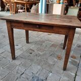 Vintage old farm table