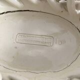 Lattice planter in Langeais earthenware with a zinc tray.