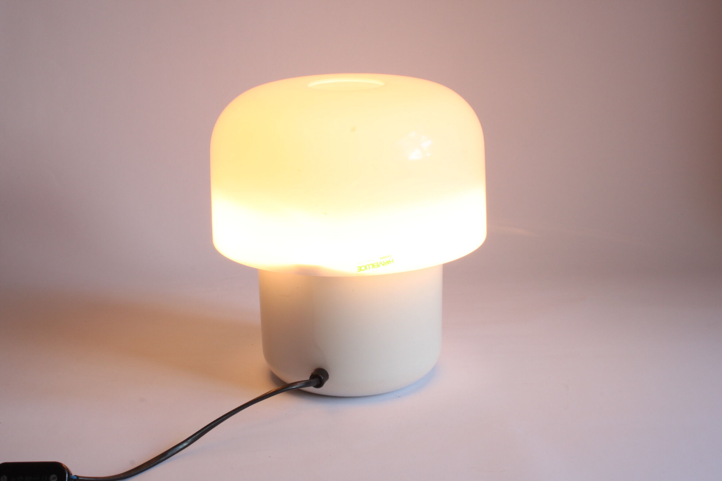 Mushroom table lamp by Studio 6/G for Harvey Guzzini, Italy, 1970