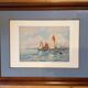 Old painting, Marine, signed and dated 1900