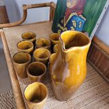 Ceramic orangeade set - 10 mazagrans