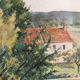 Watercolour - Les lavandières, 1914