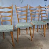 Lot de 4 chaises tchéques
