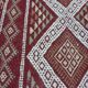Tapis cilié marron 195x100cm