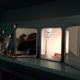 Mirror Barber triptych 48 x 20