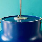 Blue pendant light by Anders Pehrson. Sweden 1970