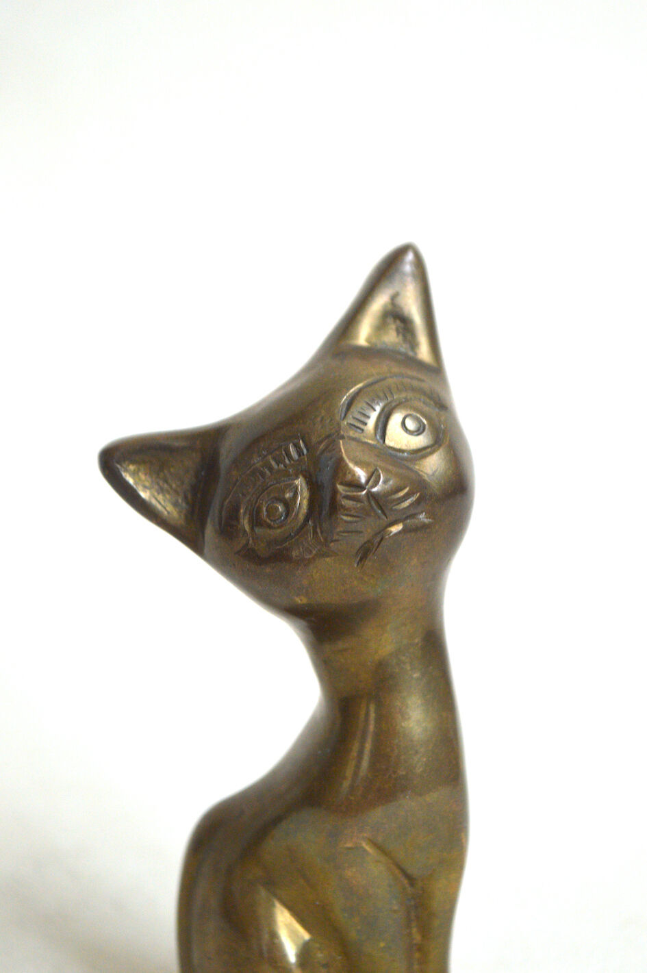 Brass cat