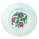 Serving dish flower pattern