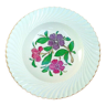 Plat de service motif fleurs