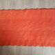 Pelfran rug, red zigzag, vintage 70s