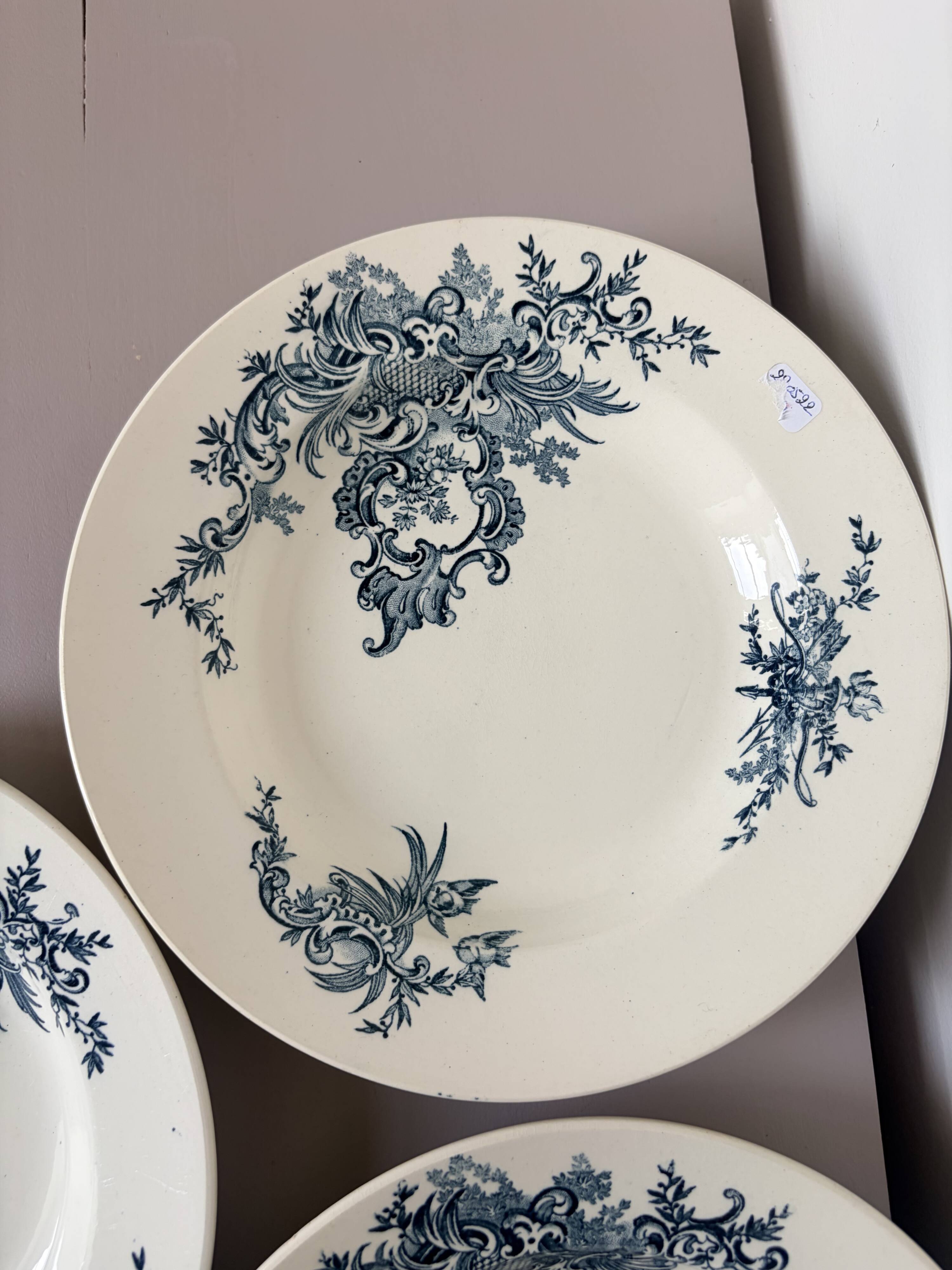 3 vintage deep plates from BFK model Regent 220522