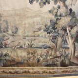19th-century Aubusson Verdure tapestry