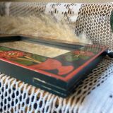 Vintage floral mirror