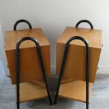 Pair of boarding bedsides 1950s