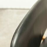 Scandinavian chair 1960 skai black