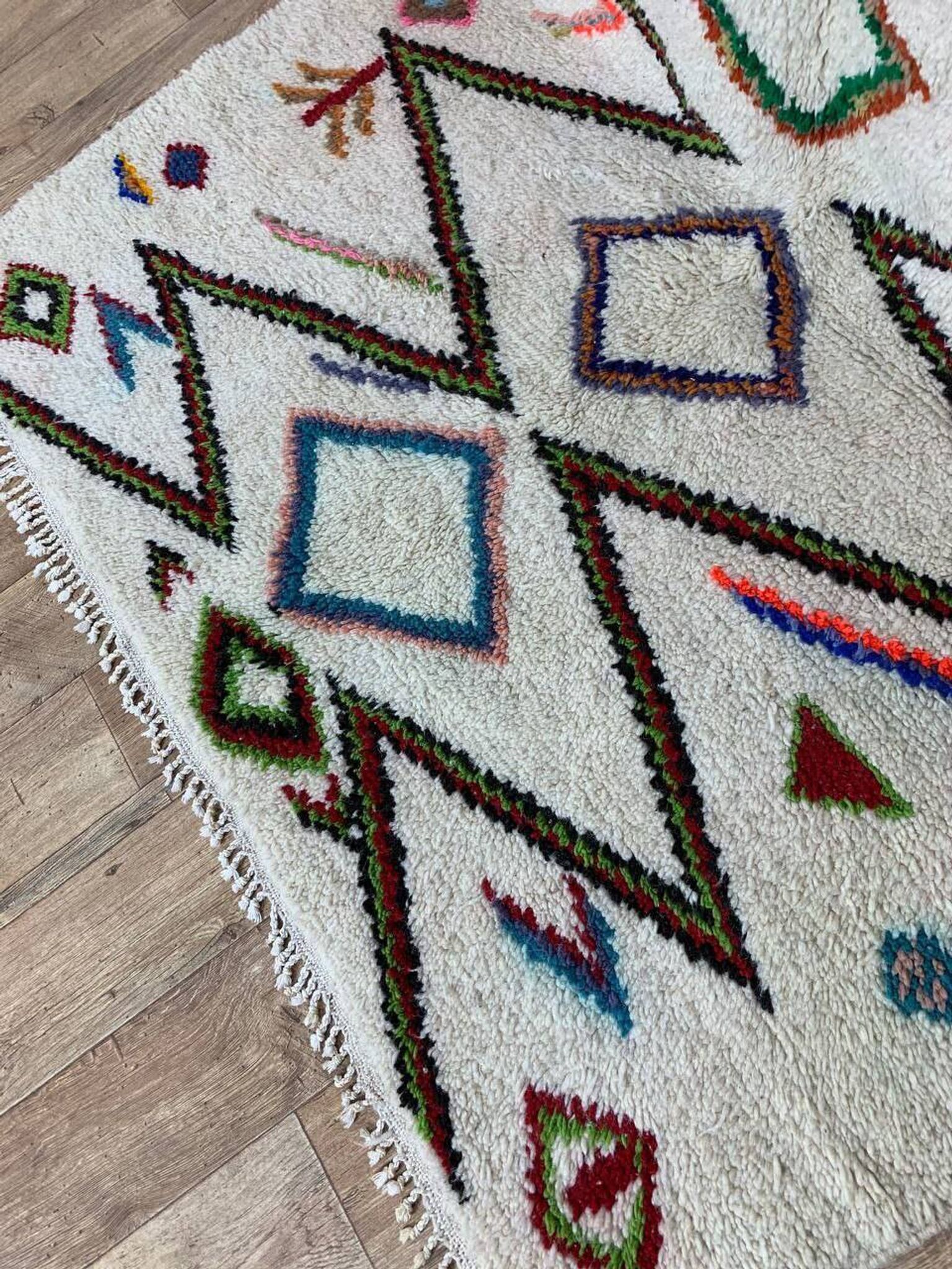 Tapis Berbère Marocain Artisanal fait main 270 X 160 CM
