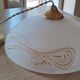 Alabaster brass chandelier