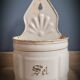 Salt enamelled pot