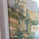 Tableau ancien sous verre - gravure - année 40/50