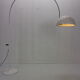 Floor lamp "Coupe" Joe Colombo for Oluce Production 1967, Italy