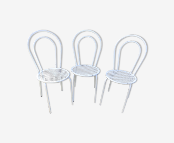 Chaises en acier