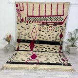 Handmade Moroccan Berber rug 284 x 176 CM