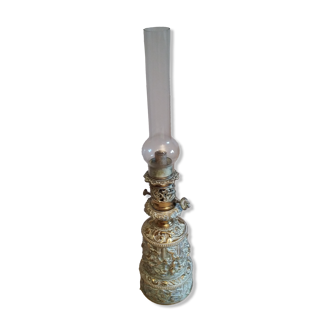Oil lamp with moderator, Napoleon III period