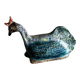 Decorative glazed ceramic sculpture – Tasiaux, Huy