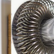 Wall lamp "spring" double Andréa Lazzari vintage 1960