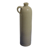 Stoneware bottle with handle