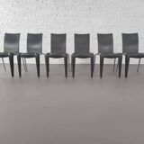 Set of 6 Louis 20 chairs, 90s design by Philippe Starck for Vitra