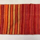 Old Turkish narrow Kilim Runner 405x49 cm shabby chic, vintage kelim