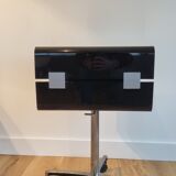 Plexiglass furniture on wheels