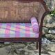 petite banquette ou Love  Seat en Acojou Vers 1860