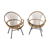 Rohé Noordwolde rattan chairs set