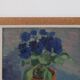 Swedish Oil on Panel – “Blue Flower and Citrus” attributed to Olax