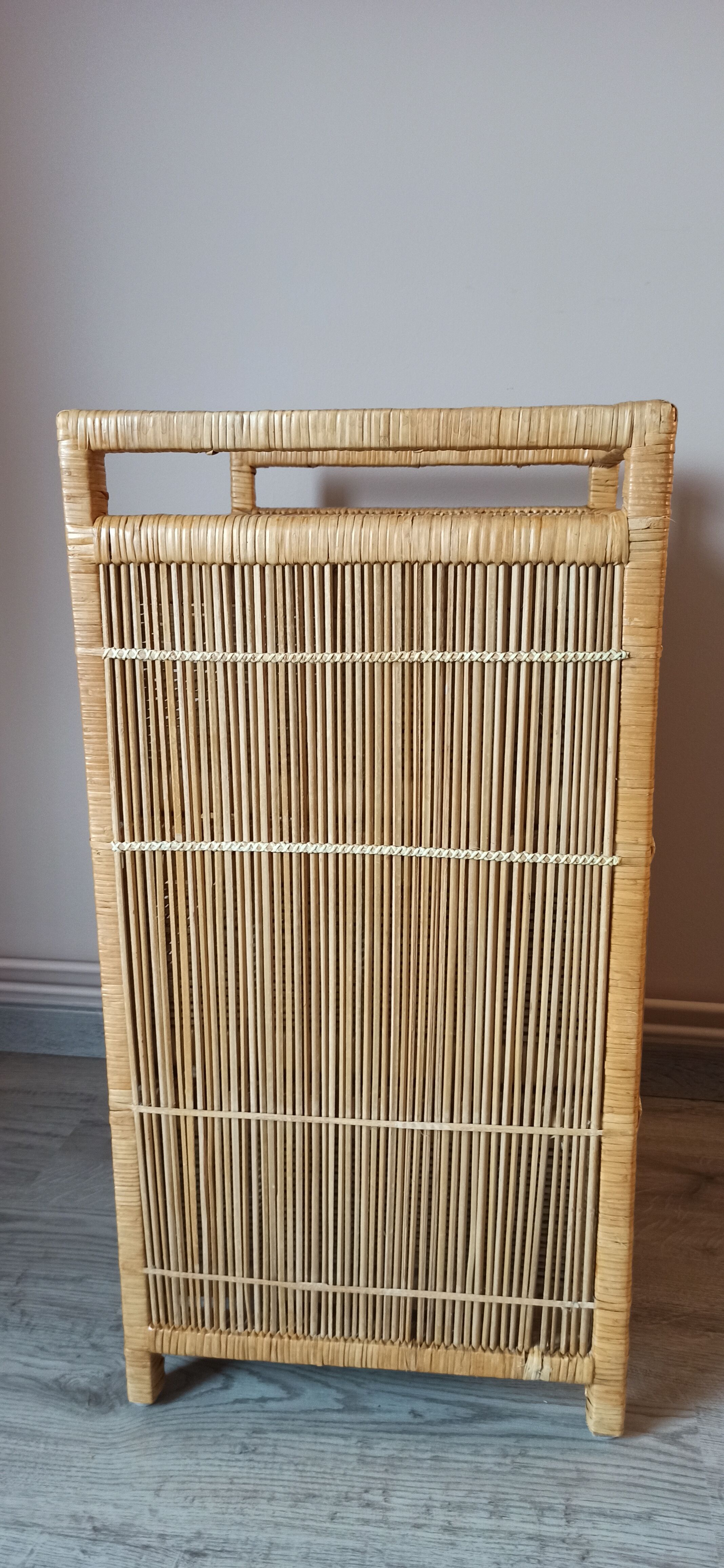 Extra cabinet 3 wicker rattan drawers