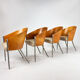 Set of 4 King Costes Dining chairs by Philippe Starck for Aleph, 1980s