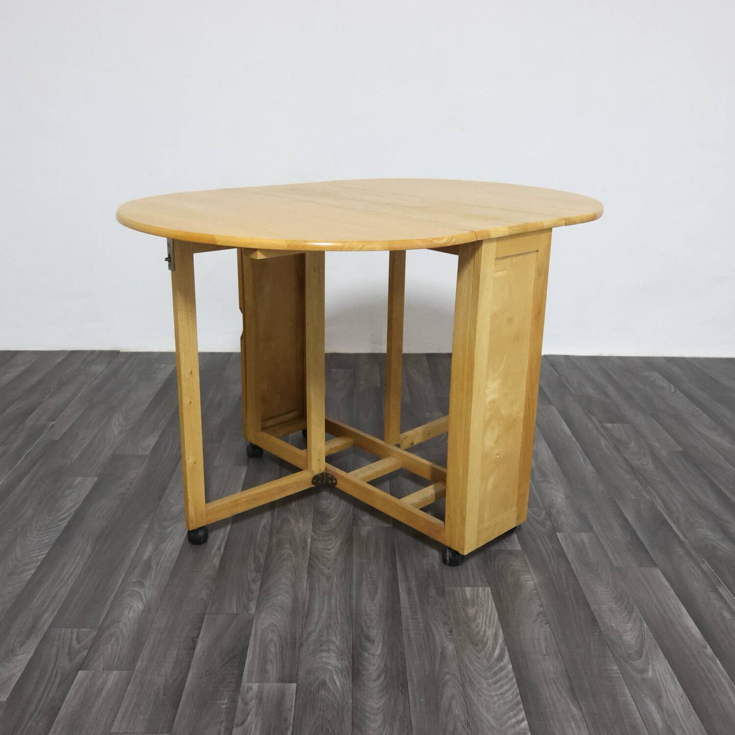 Set Tavolo E Sedie Richiudibile Design Scandinavo Anni 80 Modernariato