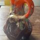 Vintage Vallauris Glazed Ceramic Pitcher, 30 cm High