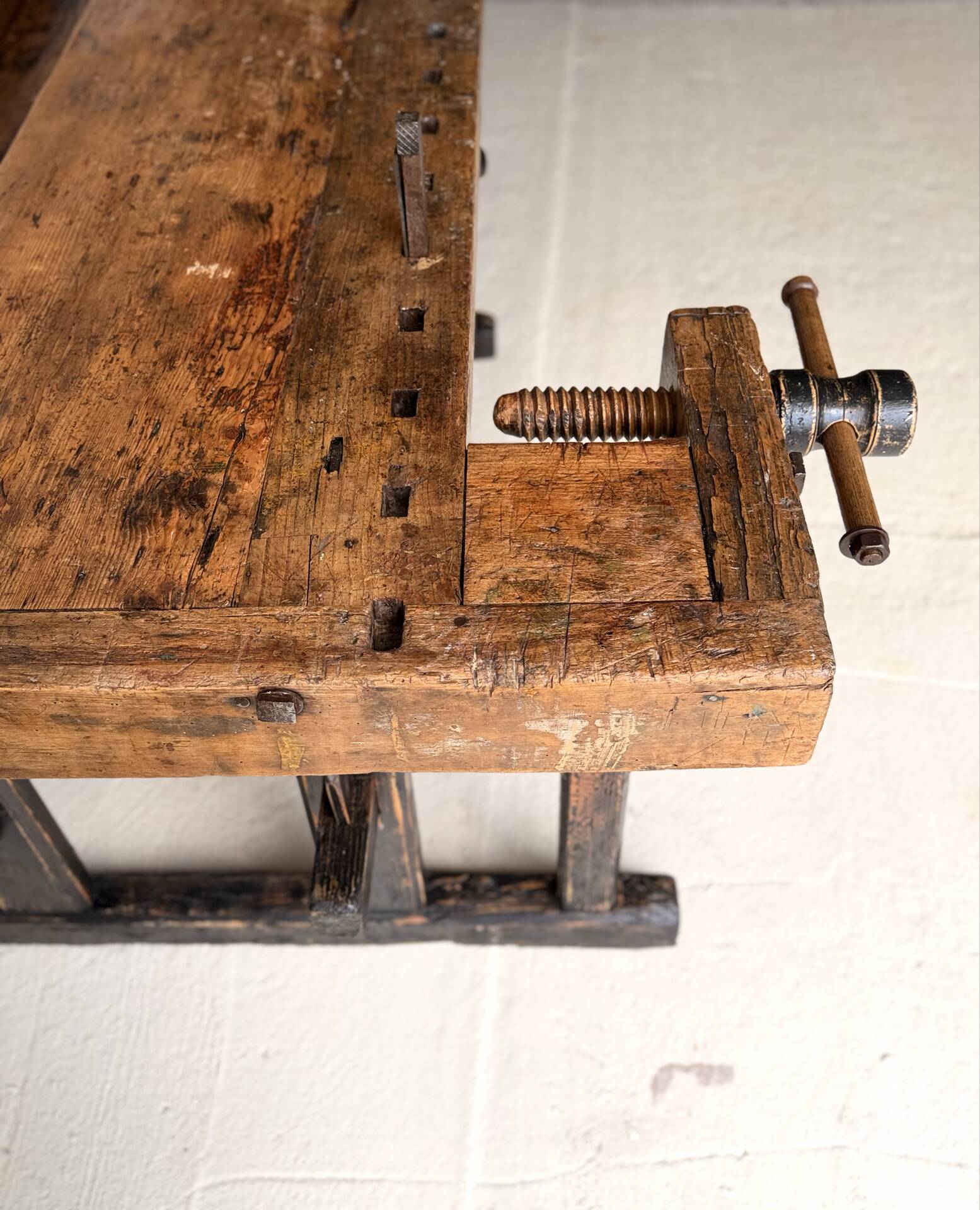 Antique Carpenters WorkBench