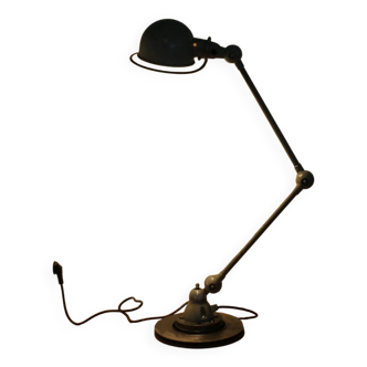Jielde lamp 2 arms gray 1970